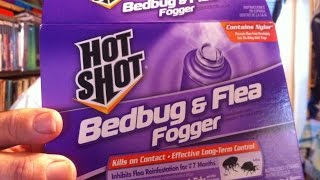 How to Bomb for Bedbugs Fleas Lice amp Ticks Live Demonstration with Foggers [upl. by Camella]