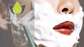 How to shave your FACE before laser hair removal [upl. by Eenalem]