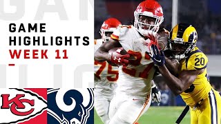 The Greatest Regular Season Game of All Time  Chiefs vs Rams 2018 Highlights [upl. by Rabi]