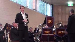 Cornet Solo  SILVER THREADS Twitchin Soloist Samuel Davies [upl. by Irwinn]