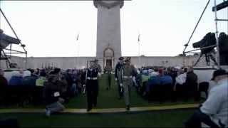 Dawn Service Villers Bretonneuz France  ANZAC Day 2013 [upl. by Bilski877]