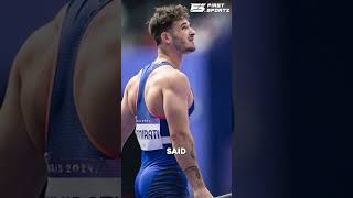 French Pole vaulter breaks silence on embarrassing NSFW bulge crash at Paris Olympics Olympics [upl. by Addiego556]