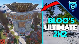 Blooprints PERFECT 2x2 Expansion  Rust Base Design 2024 [upl. by Faina788]