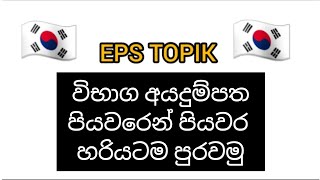 2024 EPS application එක හරියටම පුරවමු KCIKTheKoreanTeacher [upl. by Greeson440]