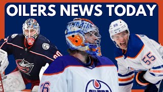 Edmonton Oilers Updates Jack Campbell RETURN  Blue Jackets Scouting  HollowayFoegele [upl. by Nashom]