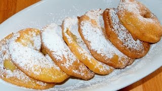 FRITTELLE di MELE  GiAlQuadrato [upl. by Mohr]