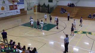 York Catholic High vs Littlestown High School Girls Varsity Basketball [upl. by Yrrehs270]