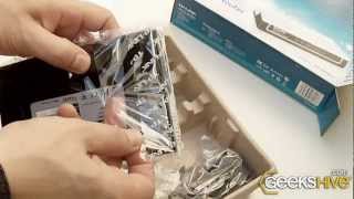 ADSL2 Modem Router TD8840T  TPLink  Unboxing by wwwgeekshivecom [upl. by Nnyla]