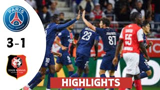 PSG vs Rennes 31  All Goals amp Extended Highlights [upl. by Sinylg825]