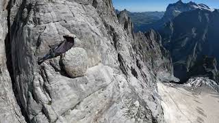 Raw Eiger East Ridge Flight [upl. by Jobe]