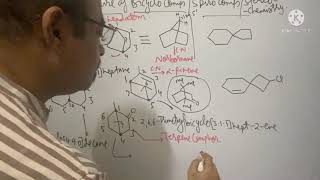 Nomenclature of BicycloSpiro cyclic compounds and their Imp STEREO Chemical aspectseg OLEAN LIKE [upl. by Kahler]