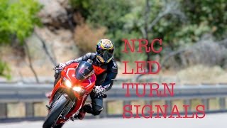 Ducati Panigale NRC LED Turnsignals [upl. by Ahsirkal]