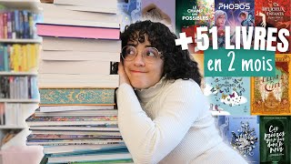 Jai reçu 51 LIVRES ces deux derniers mois 😳📚 [upl. by Gerri587]