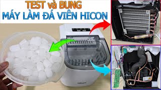 Test và Bung MÁY LÀM ĐÁ VIÊN Mini HICON XIAOMI [upl. by Gunilla]