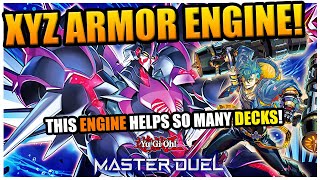 THIS NEW XYZ ARMOR ENGINE IS AMAZING  Engine Showcase amp Where To Use It  YuGiOh Master Duel [upl. by Gibun828]