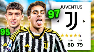 I Rebuild JUVENTUS amp Trusted Their WONDERKIDS 😍 [upl. by Kenleigh]