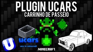 TutorialuCars  Carrinho de Passeio Minecraft [upl. by Yekcor]