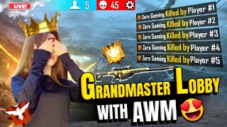 AWM Masterclass One Shot One Kill 🎯  Free Fire HighLevel Ranked Gameplay with zara gaming [upl. by Robbie]