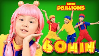 ¡D Billions con Mini DB  Mega Compilación  D Billions Canciones Infantiles [upl. by Eikram701]