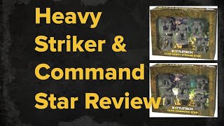 Battletech Clan Heavy Striker amp Clan Command Star Review [upl. by Jerz]