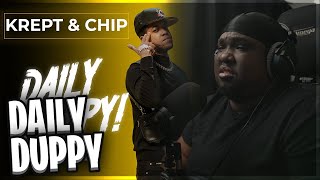 Krept x Chip  Daily Duppy  GRM Daily REACTION [upl. by Dnalrag295]