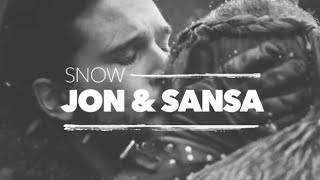 Jon amp Sansa  Snow 7x02 [upl. by Nnylyrehc]