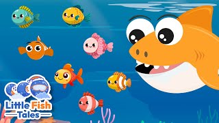 Fish Go Swimming  Nursery Rhyme  Little Fish Tales  fish [upl. by Tnahsin]