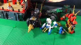 LEGO NINJAGO THE MOVIE PART 5 RISE OF THE OVERLORD [upl. by Siuqramed689]