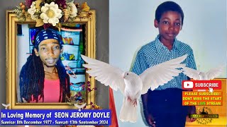 The Funeral Service of SEON JEROMY DOYLE aka quotThe Eyequot [upl. by Nimar251]