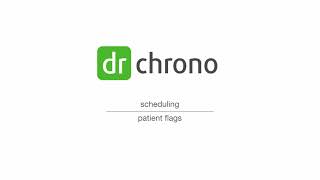 Training DrChrono Account Set Up  Patient Flags [upl. by Ymereg]