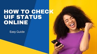 How To Check UIF Status Online 2022  Easy Guide [upl. by Emylee]