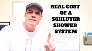 The Real Cost of a Schluter Shower [upl. by Gargan]