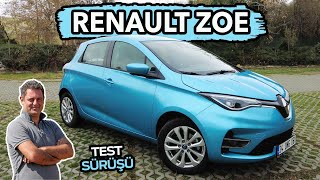 Renault Zoe test sürüşü 2022  Elektrikliye giriş otomobili [upl. by Vevine]