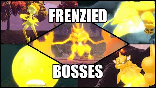 Pokemon Legends Arceus  All Frenzied Bosses [upl. by Amoritta]