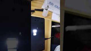 How to clean ELEPHAS W13 projector screen [upl. by Obed]