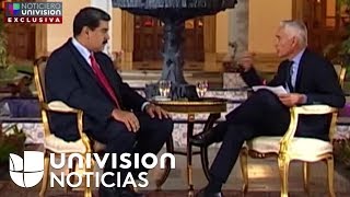 La entrevista completa de Jorge Ramos a Nicolás Maduro [upl. by Annayek801]