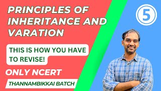 Principles of Inheritance and variation class 12 Biology  Part 5 [upl. by Slyke]