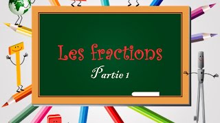 Les fractions  part 1  CM1 [upl. by Ainafets]