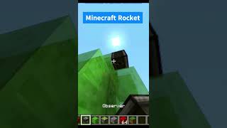 🚀 Build a Working Minecraft Rocket with Redstone 🌟  Shorts  Minecraft gravebit42 [upl. by Luanne]