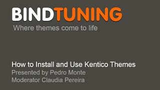 How to Install and Use Kentico Themes [upl. by Shalom151]