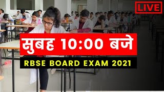 🔴Genuine Classes Live  RBSE Board Exam 2021  CM Gehlot [upl. by Ferrand]