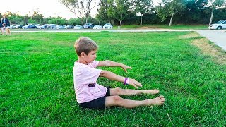 SITTING BACKFLIP BY 7 YEAR OLD [upl. by Kotz]