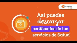 Descarga Certificados de Salud  Compensar [upl. by Aleinad]