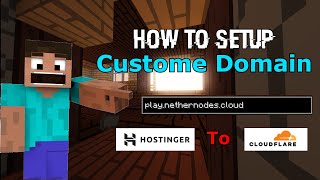 How to Setup Custom Domains for Minecraft Full Proces in hindi Indian hosting  2024 [upl. by Fawne763]