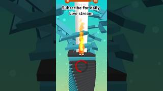 Stack ball level 147 shorts ytshorts stackball shortsfeed [upl. by Lipinski]