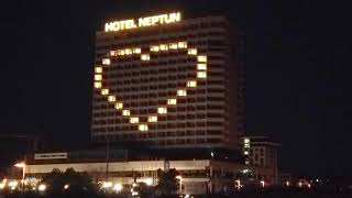 Hotel Neptun in Warnemünde zeigt Herz [upl. by Jadwiga]