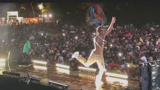 Naira Marley made Fans go Wild with “Soapy” performance at Afro Nation [upl. by Esej341]