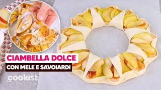 Ciambella di sfoglia con mele e savoiardi il dolce che delizierà tutti col primo morso [upl. by Siladnerb169]