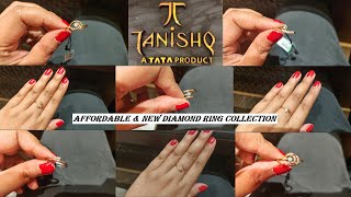 Affordable Diamond Ring Collection from Tanishq💍💎 Latest Diamond Rings Design with Price💎💞 [upl. by Elleron]