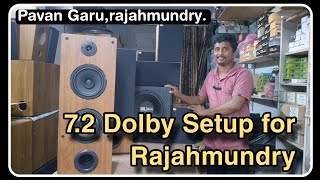 72 Complete Dolby Setup for rajahmundry [upl. by Eimmelc]